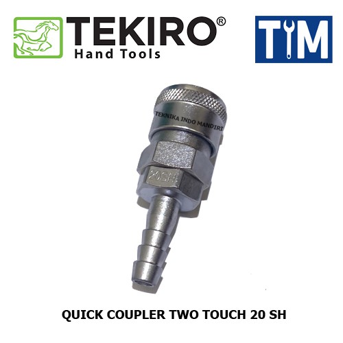 TEKIRO Quick Coupler Two Touch 20 SH