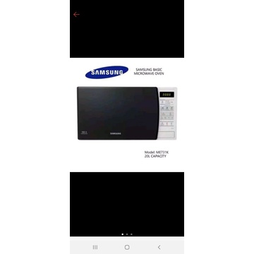 Microwave Oven Samsung ME 731K