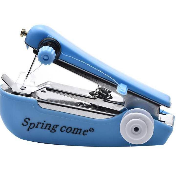 TRXW2i2H--Mesin Jahit Mini Alat Tangan Stapless Portable Portabel Staples Singer Praktis