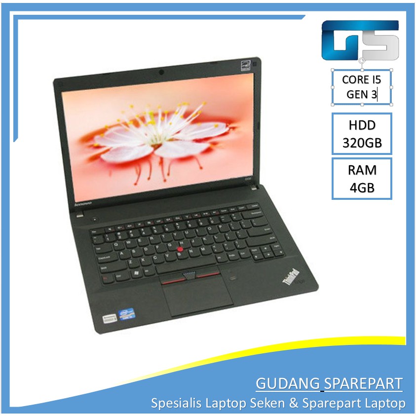 LENOVO THINKPAD E430 Core i5 RAM 4GB 320GB Laptop Bekas Murah Notebook Second Ultrabook Tipis