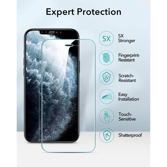 Screen Protector for IPhone 11 12 Pro Max Mini Protective Glass Screen Film for iPhone 6 6s 7 8 Plus X XS Max XR SE 2020