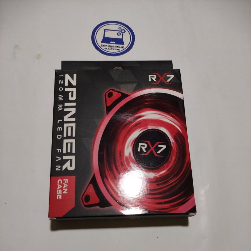 Fan 12mm Rx7 Led RGB Rainbow