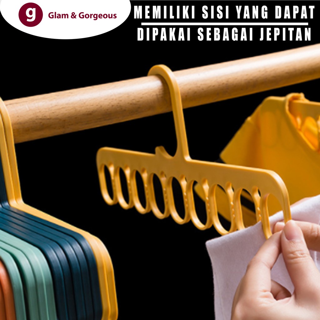 Gantungan Baju Jemuran Minimalis Kuat Cloth Magic Hanger MH009