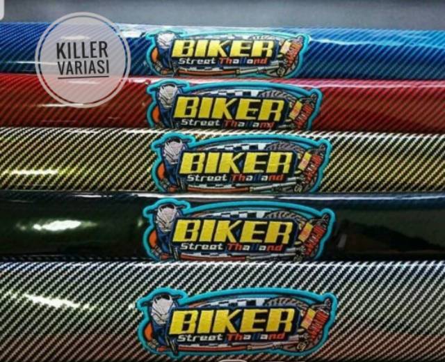 Kulit jok carbon biker kevlar