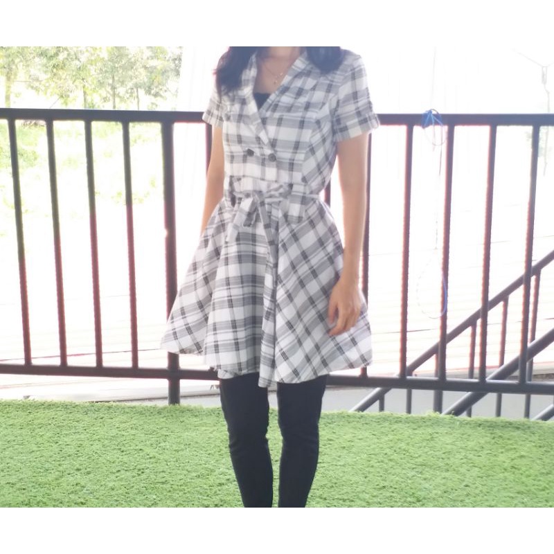 coat wanita /dress coat preloved