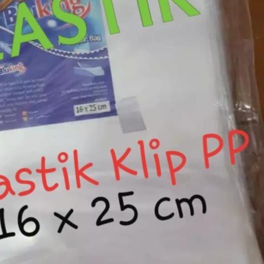 

✮ Plastik Klip PP Bening Uk 16 x 25 ✸