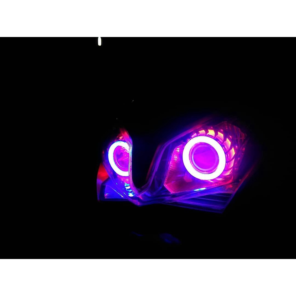 L021 | Lampu Depan Projie Proji LED Spiral Motor Mio Soul Beat Vario CBR Vixion R15 Satria FU Ninja