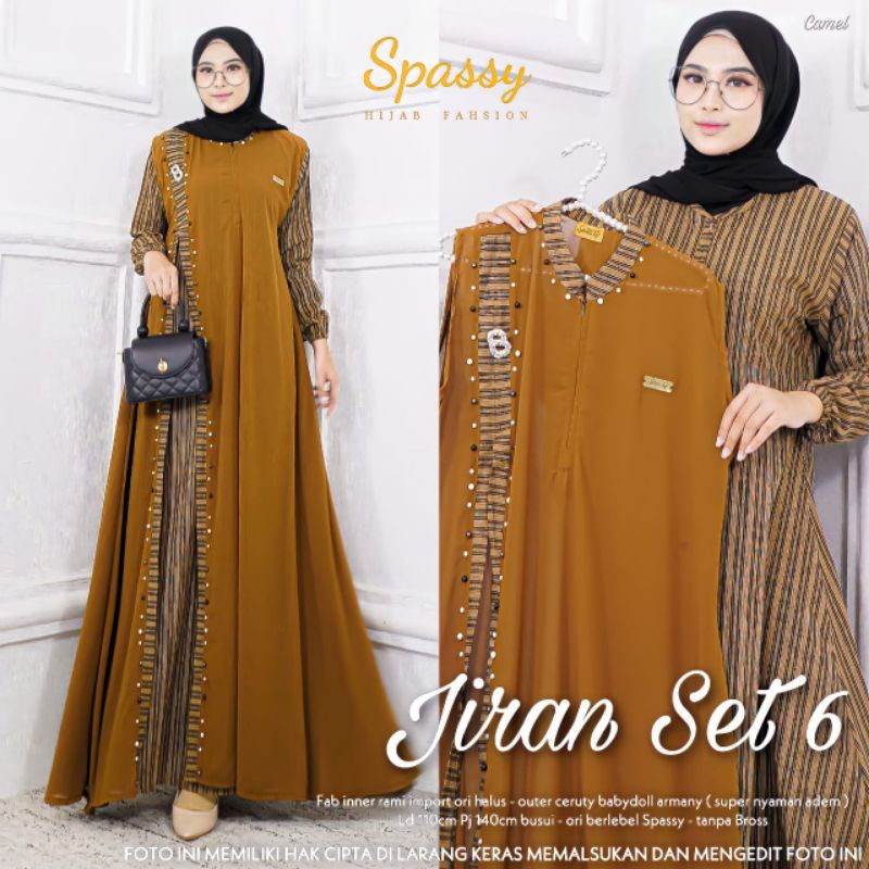BAJU ,JIRAN SET 6  BY SPASSY