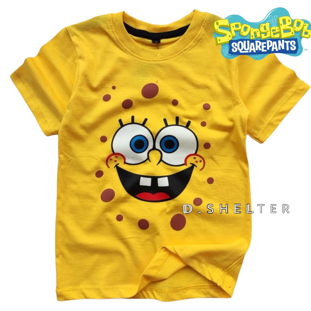 KAOS ANAK KUNING SPONGEBOB