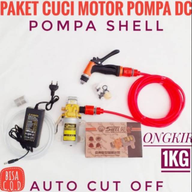 Paket Cuci motor steam mantap