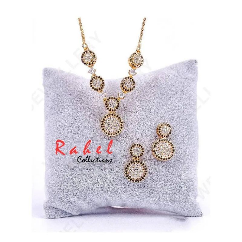 VIER JEWELLERY SET JEWELLERY DIAMOND BLACK