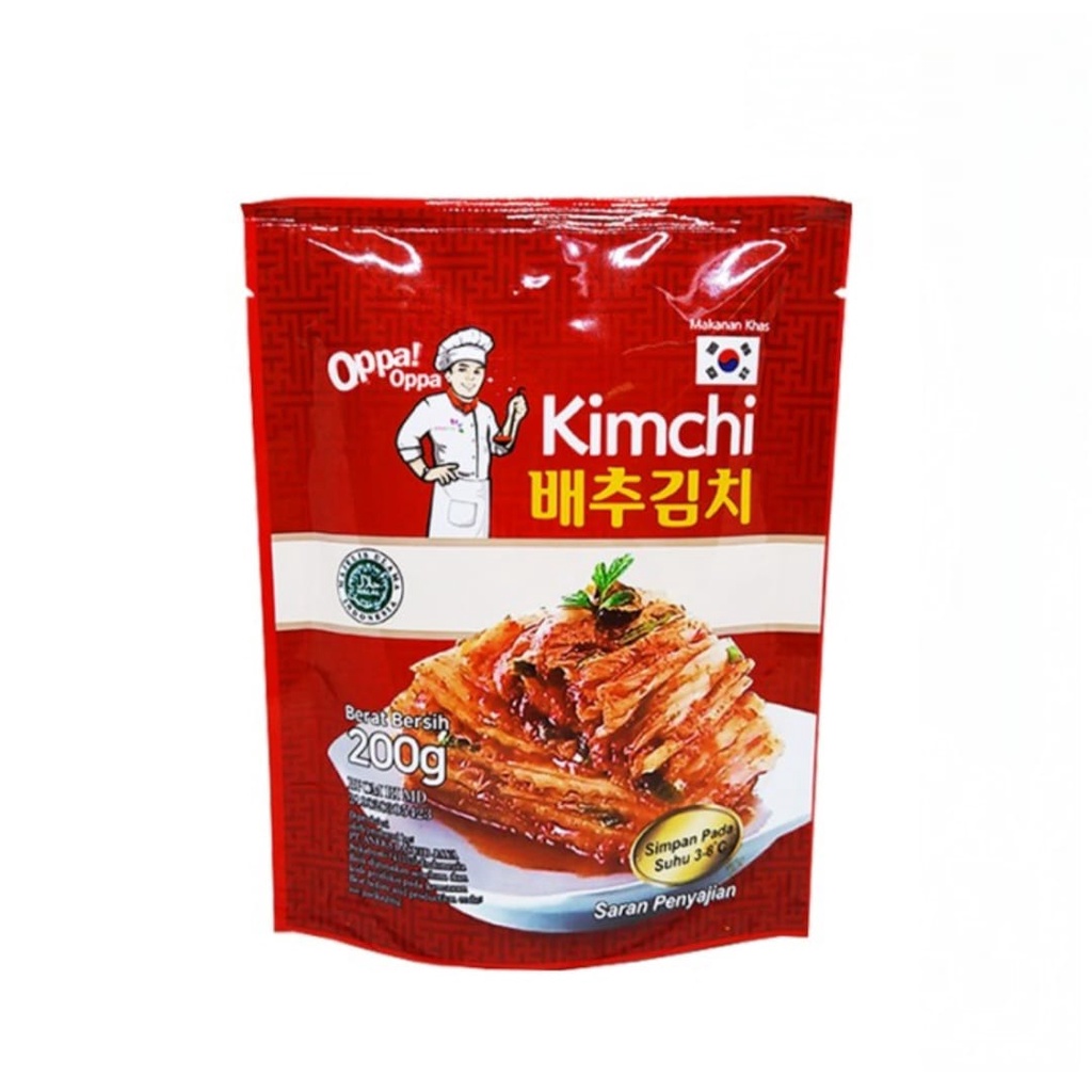 

Oppa Kimchi Sawi Fresh Halal Korea 200gr