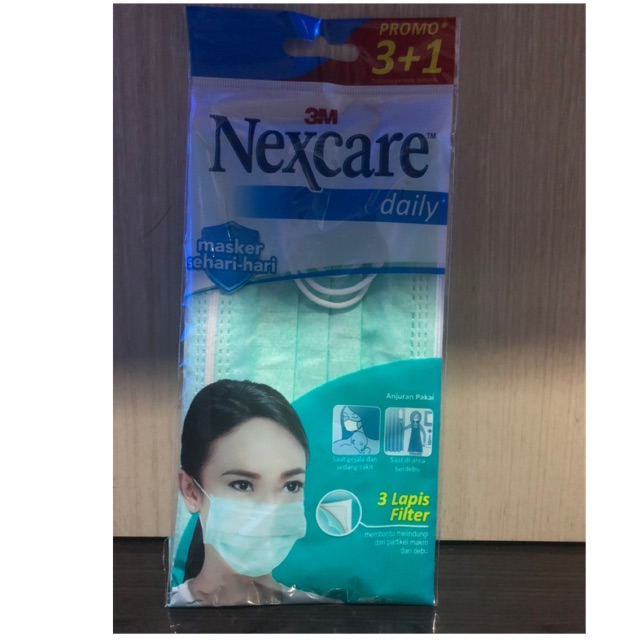 Nexcare 3M Daily Mask 3+1 (per box)