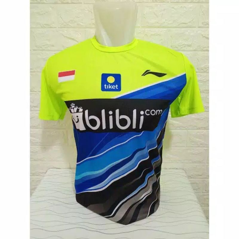 baju badminton dewasa/ kaos jersey badminton lining