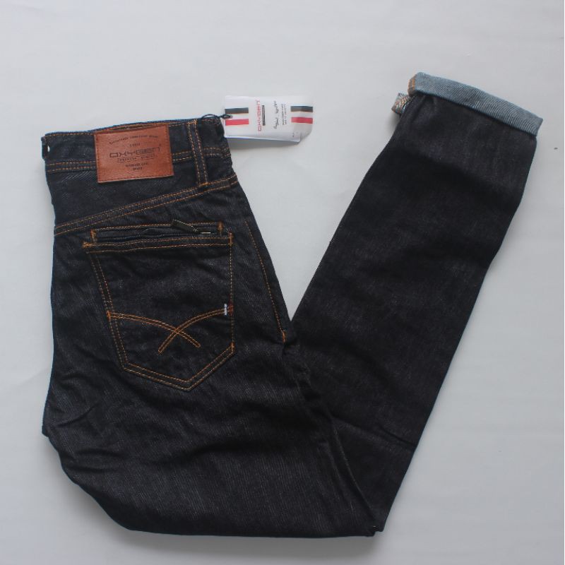 OXYGEN DENIM - (706 - 314101) Celana Oxygen Slim Fit Terbaru / Levis Oxygen Biru Garmen