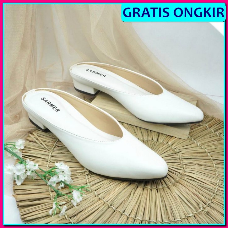 Sepatu Heels Wanita Haihil Sepatu Hak Pesta  Mewah Remaja Anindy Fsb - Sandal Heels Tali Wani Sandal