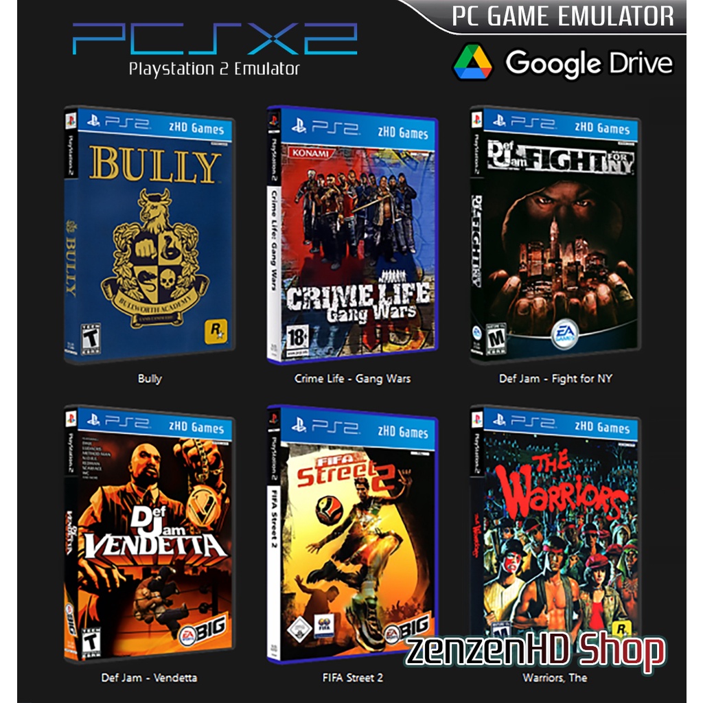 KOLEKSI GAME PS2 UNTUK DIMAINKAN DI PC GAME EMULATOR