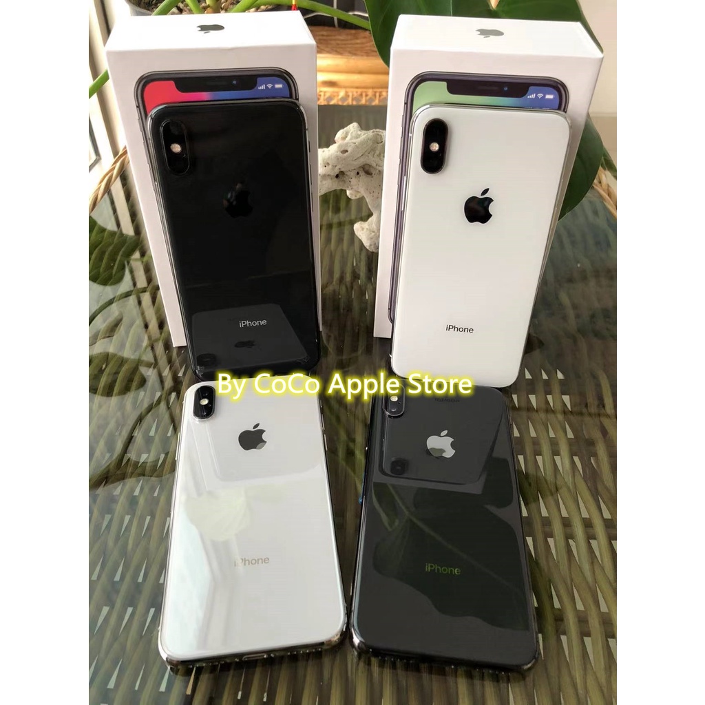 iPhoneX 256GB All Sim Silent Fullset Original Second Mulus100% Like New 3utools All Green (Garansi 1 Tahun)