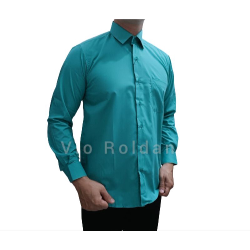 Kemeja Pria Polos Lengan Panjang Kemeja Formal Pria Kemeja Katun Kemeja Pria