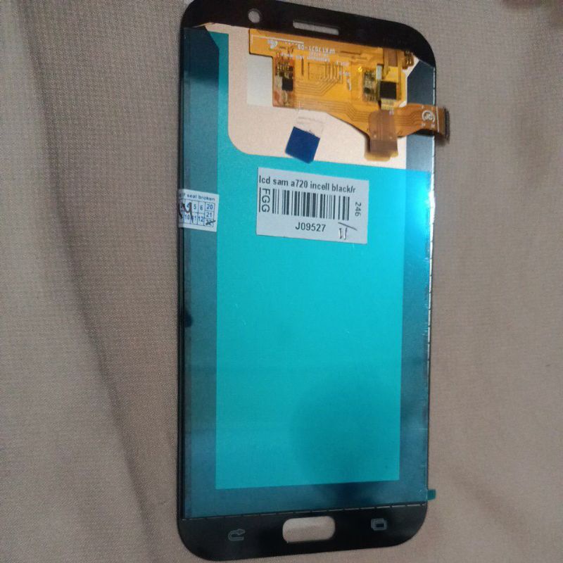 LCD SAMSUNG A7 2017 ORI INCELL/A720+T/S COMPLETED BLACK