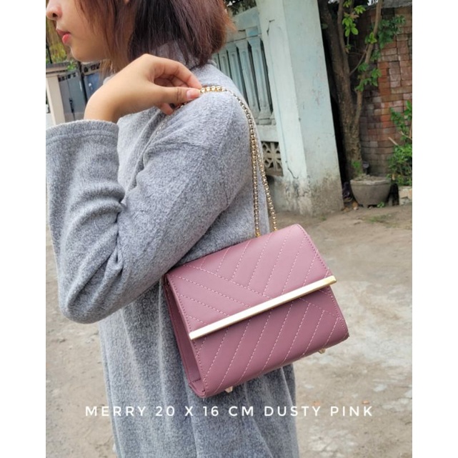 Merry Tas Selempang Wanita Model Rantai