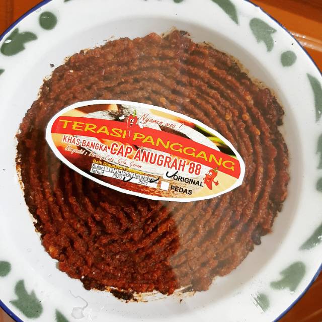 

Terasi panggang Bangka / Belacan Panggang