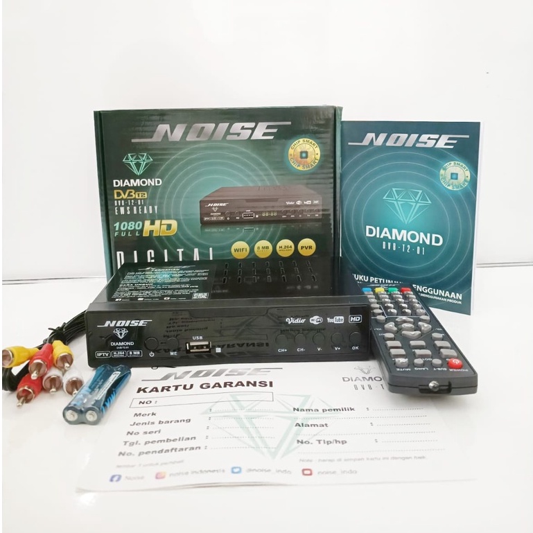 [BAYAR DI TEMPAT] DIGITAL TV SET TOP BOX DVBT 2 MEREK NOISE DIAMOND EWS READY KUALITAS TERBAIK