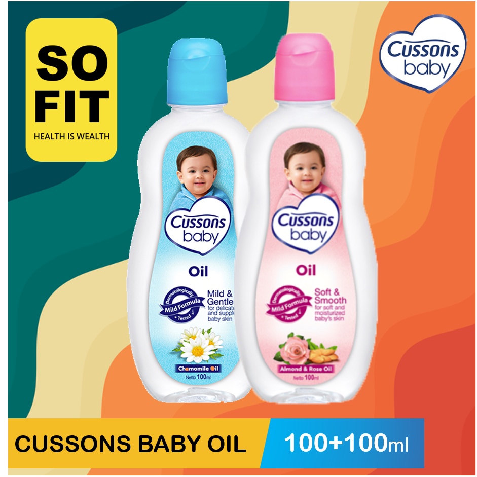 Cussons Baby Oil 100+100ml