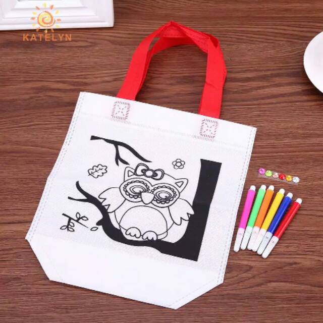 Creative ArtCraft Montessori BAG EDUKASI Melukis Tas