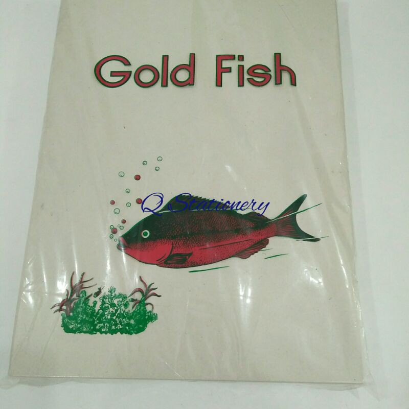 

Kertas buram Goldfish ukuran A4 atau F4