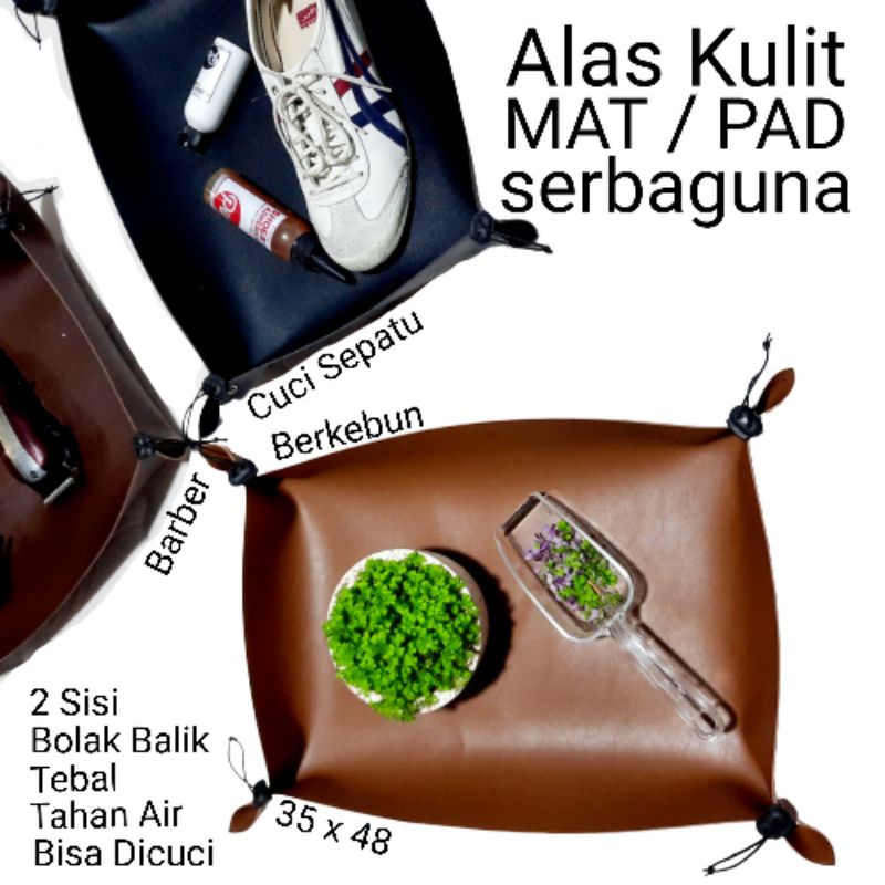 Potting Mat Alas Berkebun Gardening Pad Tarp 2 Sisi Waterproof Tahan Air