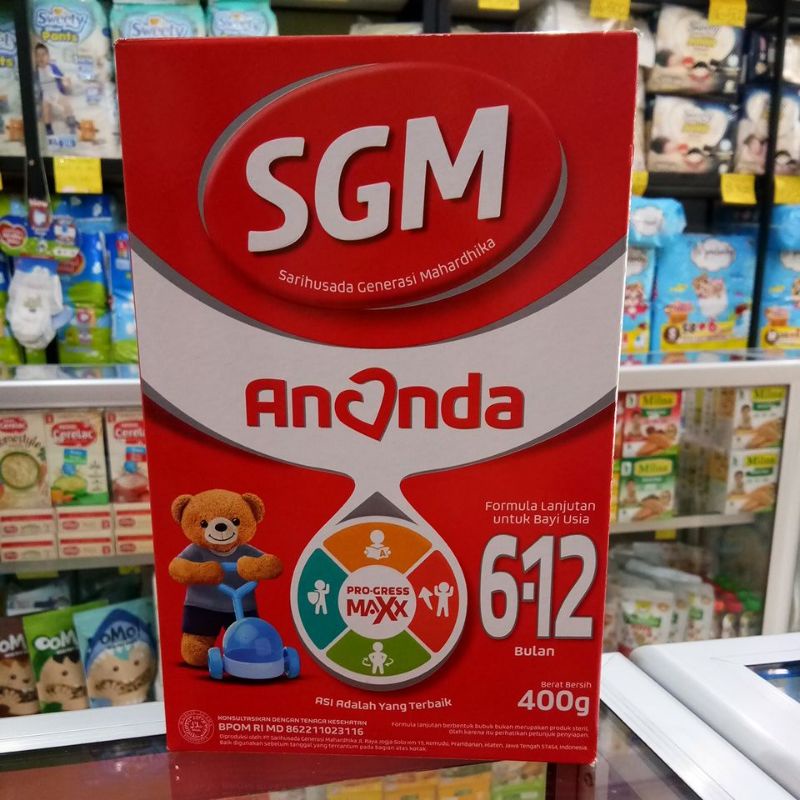 SGM ANANDA 6-12 BULAN 150GR, 400GR