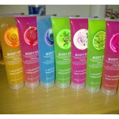 Body Shop Spa Exfoliating Gel Bodyshop Peeling Gel / Body Soap