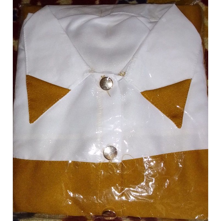 Baju Gamis Wanita Remaja Murah NB /XL Letsmuslimah Cewek Muslim Hijab Syari Muslimah 2022 Terbaru Lt-Clara Kuning