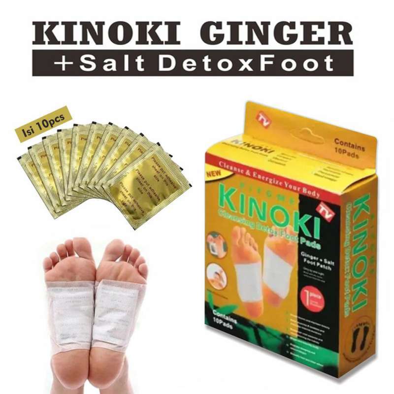 Koyo Kaki Kinoki Gold Detox Foot Pads