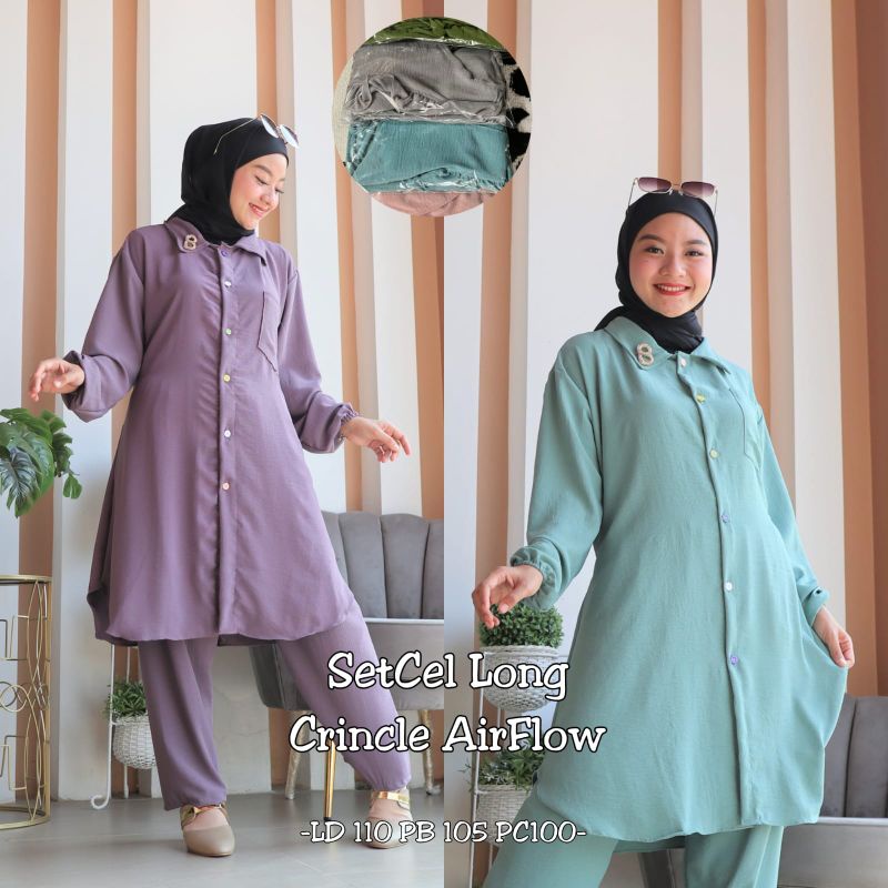 SETCEL LONG CRINKLE AIRFLOW