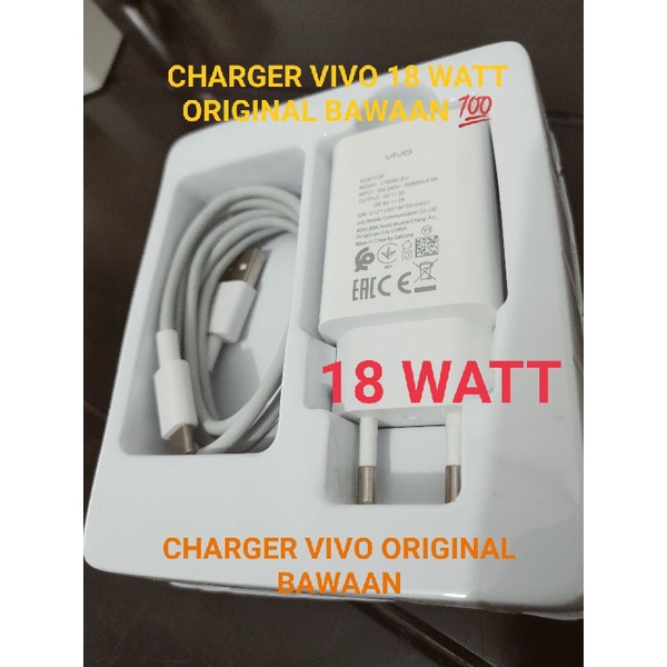 CHARGER VIVO V19/V19PRO/V17/V17PRO ORIGINAL BAWAAN 100%