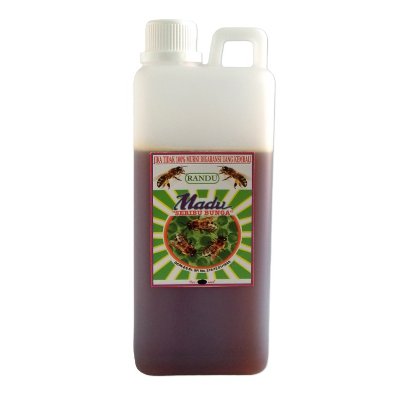 

Madu Murni Randu kemasan jerigen 1 Kg. 100% madu asli dan murni