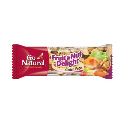 

Go Natural Fruit & Nut Delight Bar Gluten Free 50 Gr