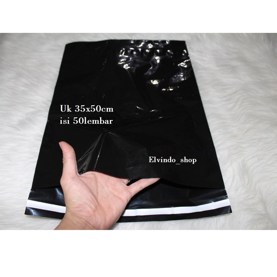 

BISA COD Perekat lem/polymailer 35x50cm isi 50pics plastik packing olshop