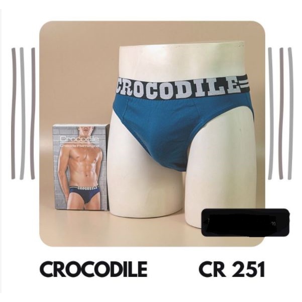 Celana dalam pria Crocodile 251 Harga 3 PCS