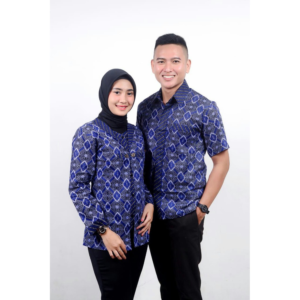 GROSIR BATIK COUPLE BLOUSE