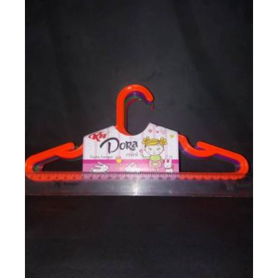 (12pcs) Gantungan Baju Anak-Anak / Hanger Dora / Jemuran Pakaian