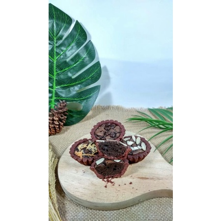 

BROWNIES PIE DOUBLE CHOCO