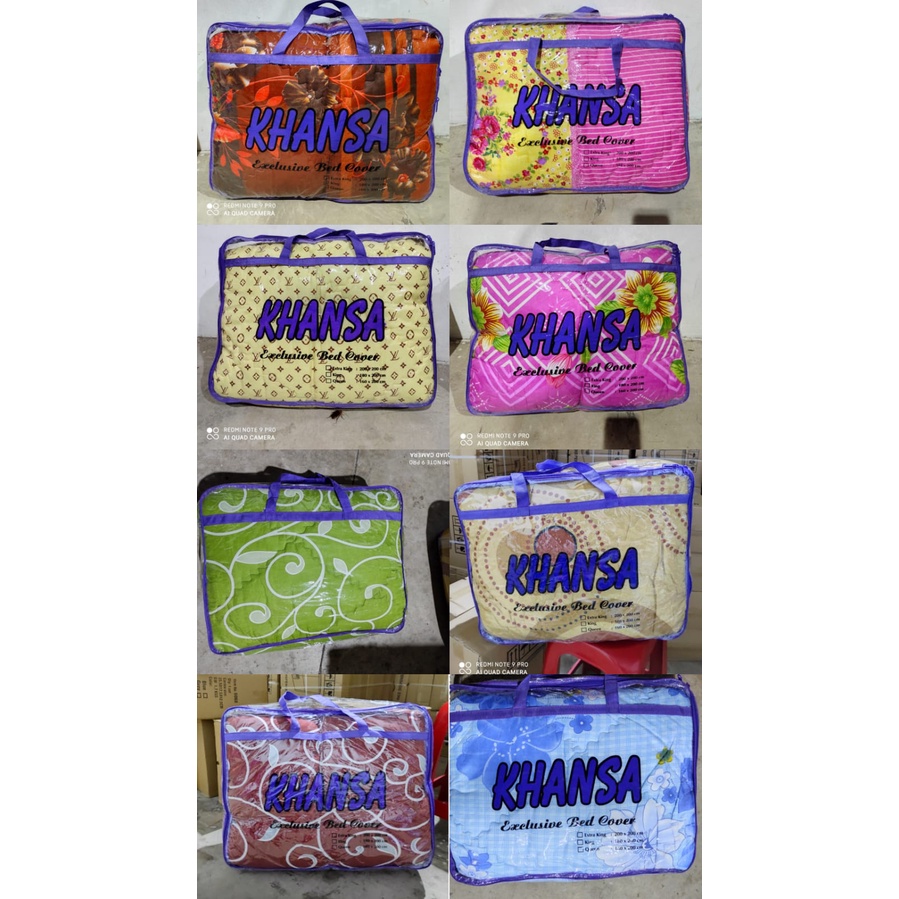 Bed Cover Khansa