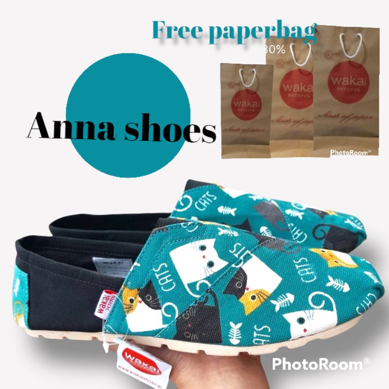 Anna shoes slip on wK/slipon unisex motif caty tosca