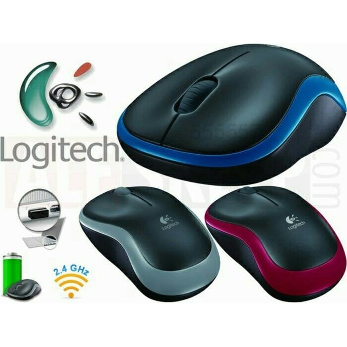 MOUSE LOGITECH WIRELESS M185.