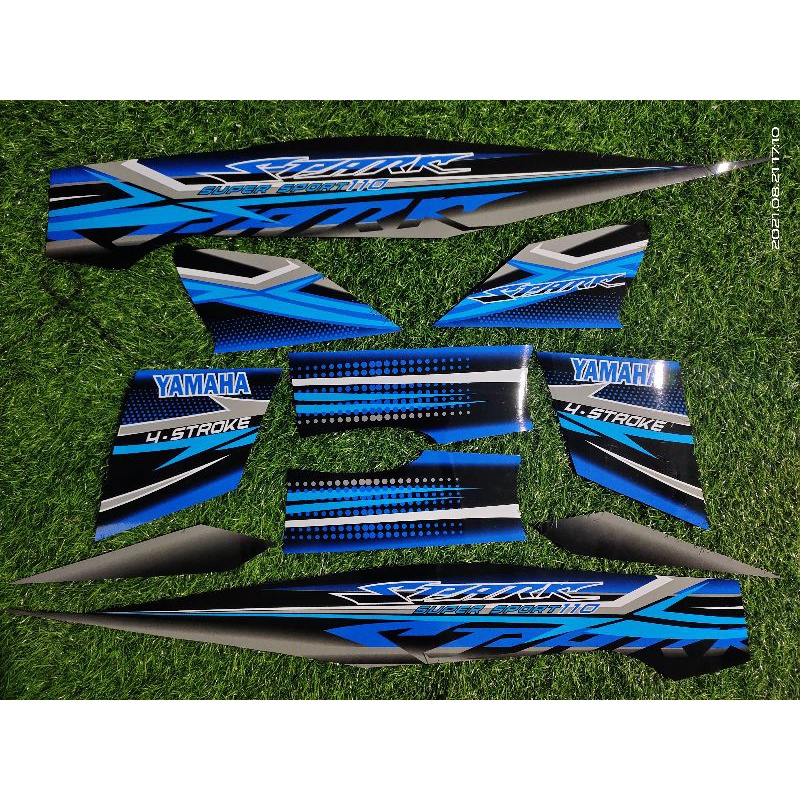 STRIPING VEGA R NEW YAMAHA SIRIUS SPARK 110