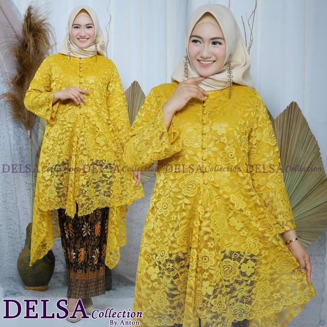 Set kebaya hijab modern /kebaya pesta/kebaya wisuda