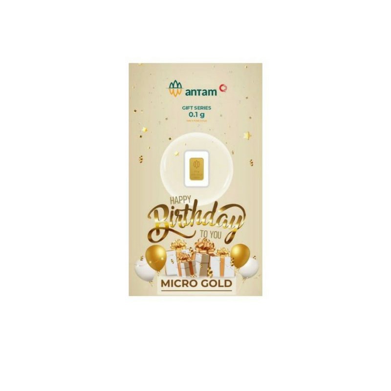 antam mini gold 0.1g/antam 0.1g/antam micro gold 0.1g/antam/antam gift series happy birthday 0.1g